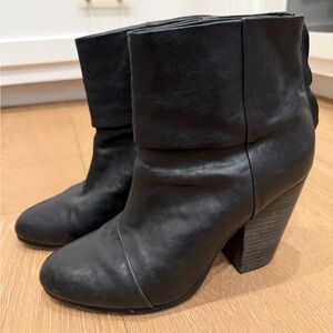 Rag & Bone black booties - size 39.5